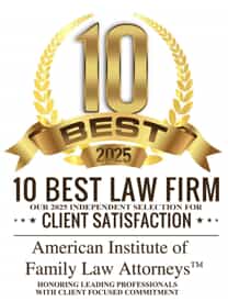 American Institute of Family Law Attorneys - 10 Best Law Firm